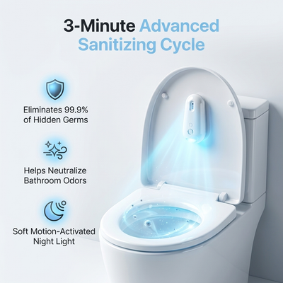 Amigata — Advanced UV Toilet Sterilizer & Motion Night Light