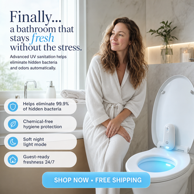 Amigata — Advanced UV Toilet Sterilizer & Motion Night Light